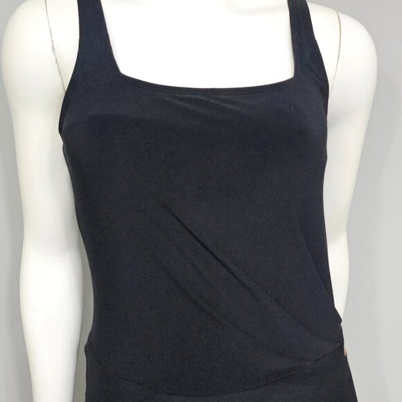 Beyond Control Grommet-Detail Square-Neck Swim Dress - Picture 8 of 16